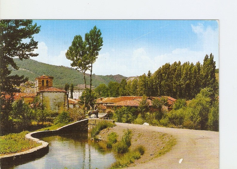 Postal 020214 : Ruesga y Rio Ribera. Cervera del rio Pisuerga