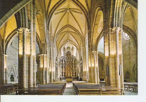 Postal 020221 : Colegiata de San miguel Arcanguel. Aguilar de Campoo - Palencia
