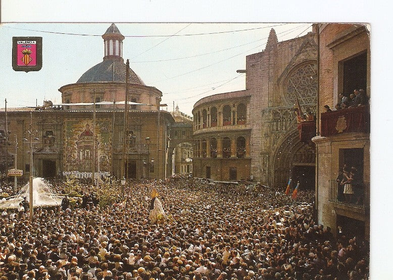 Postal 020230 : Traslado de la Virgen - Valencia