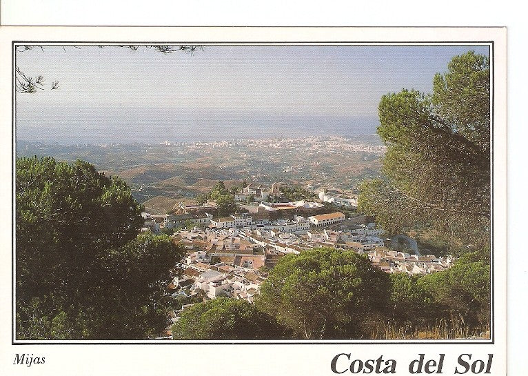 Postal 020238 : Vista general Mijas