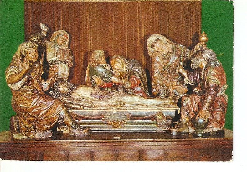 Postal 020245 : Entierro Juan de Juni. Museo Nacional de Escultura - Valladolid