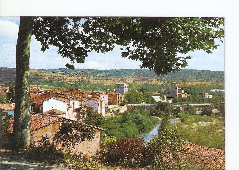 Postal 020268 : Vista general Covarrubias - Burgos