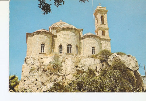 Postal 020317 : The church of Shrouded Mantona - Paphos