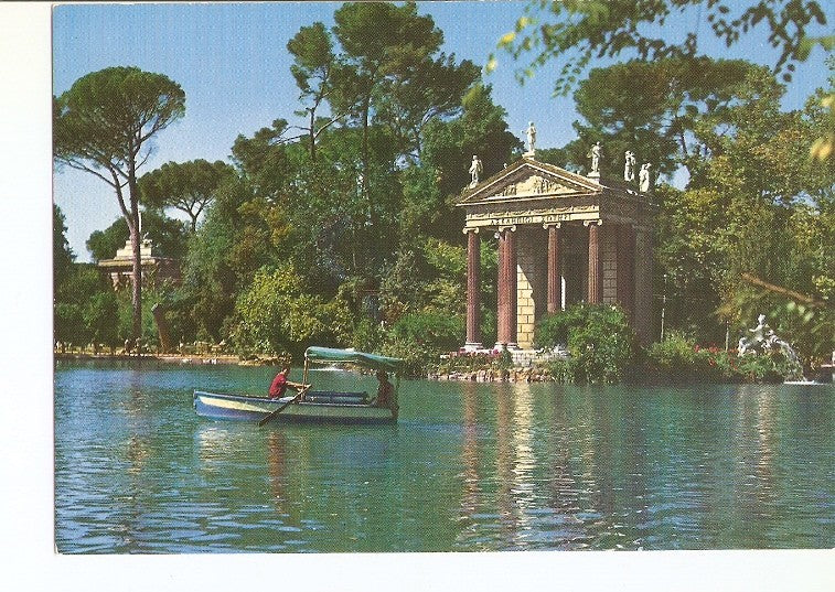 Postal 020335 : Villa Borhese - Little Lacke (Roma)