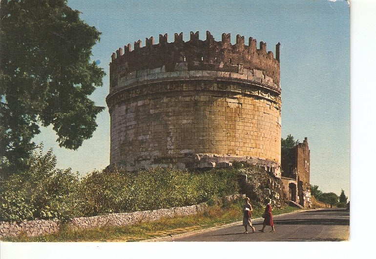 Postal 020337 : Tomb of Cecilia Metella - Roma