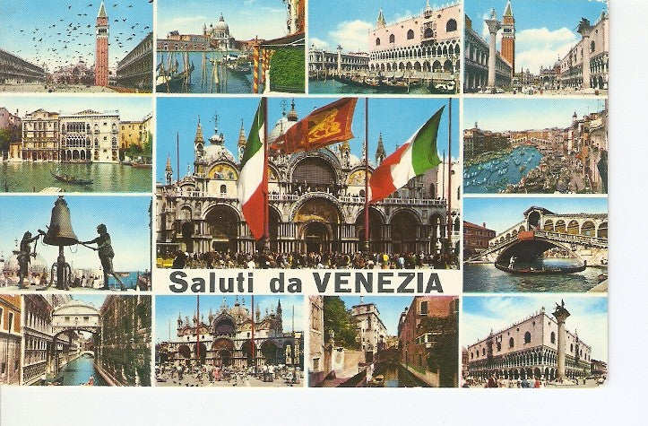 Postal 020379 : Saluti da venezia