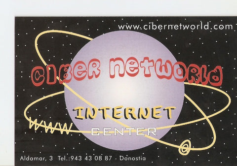 Postal 020381 : Ciber networld