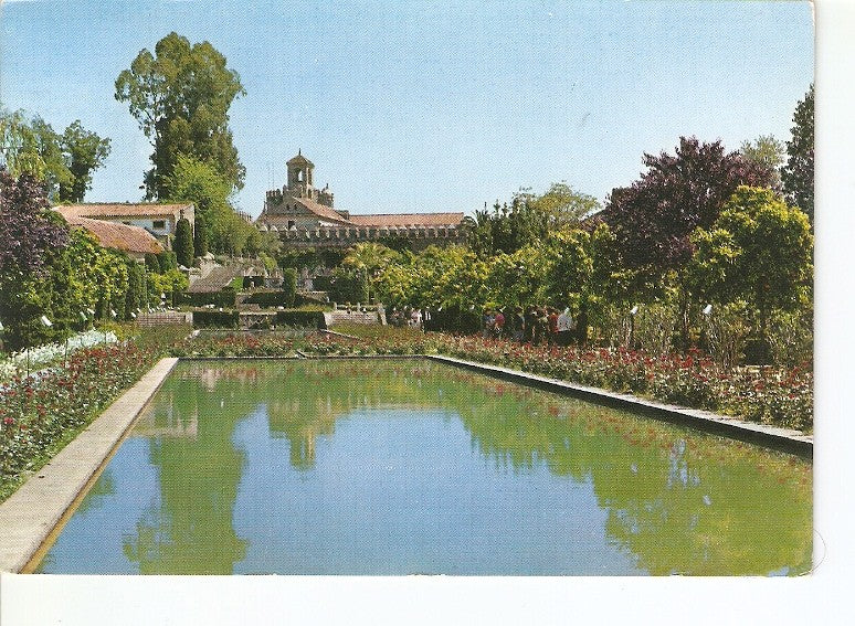 Postal 020479 : Alcazar de los Reyes Cristianos. Estanque y Jardines - Cordoba