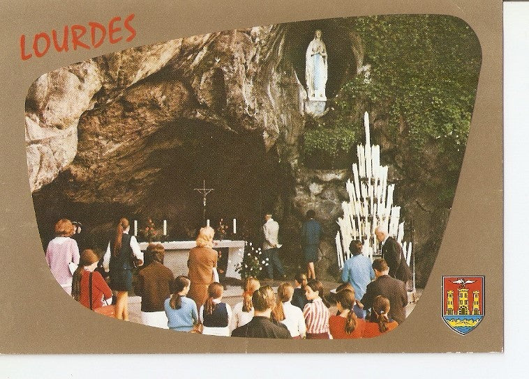 Postal 020493 : La Grotte - Lourdes