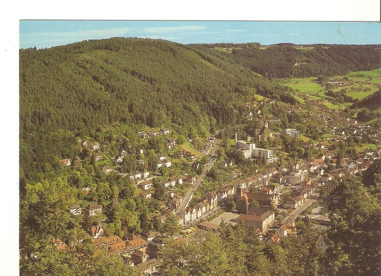 Postal 020500 : Schramberg, Fuftälerstadt im Schwarzwald