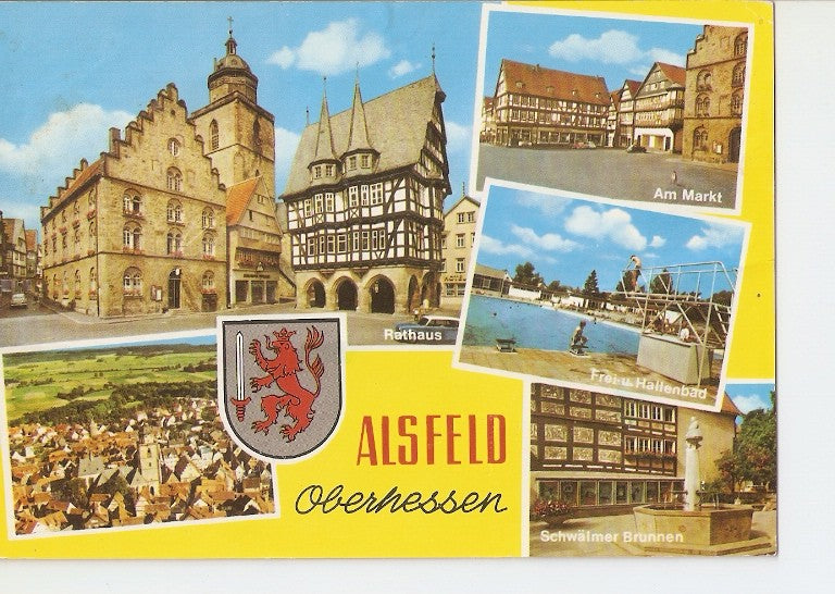 Postal 020503 : Alsfeeld oberhessen