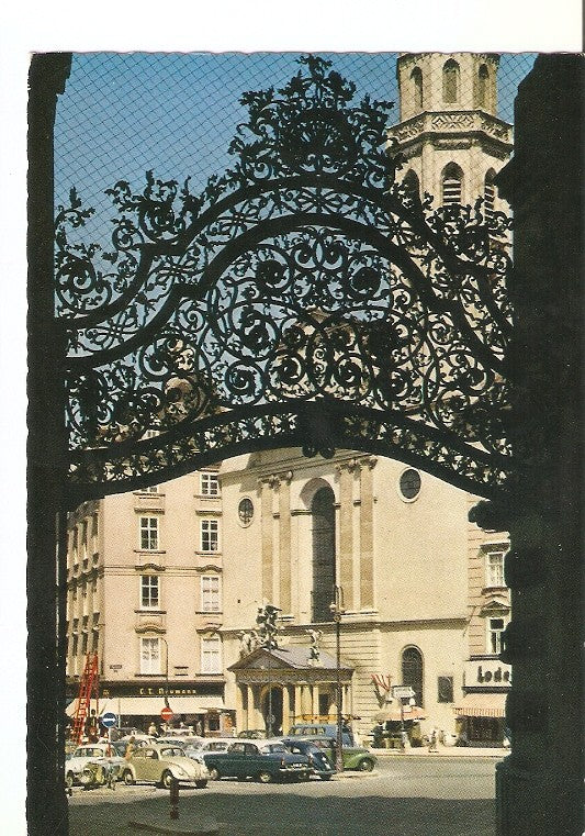 Postal 020553 : Vienna, Entrance do Imperial Palace