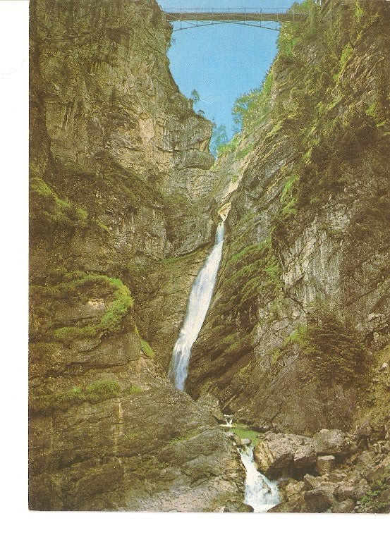 Postal 020561 : Marienbrücke mit Bellatwasserfall