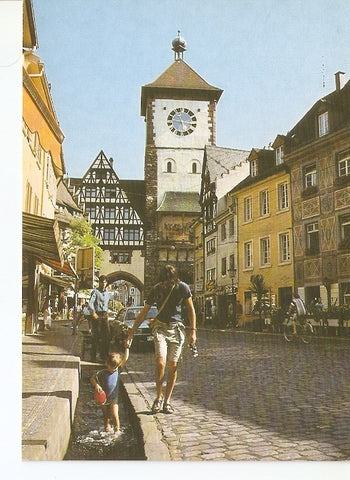 Postal 020564 : Freiburg im Breisgau, Schwabentor mit