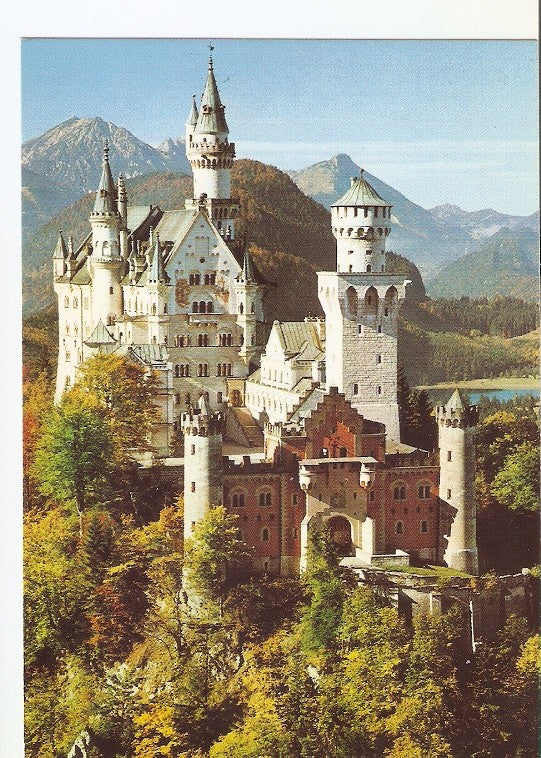 Postal 020565 : Royal castle Neuschwanstein