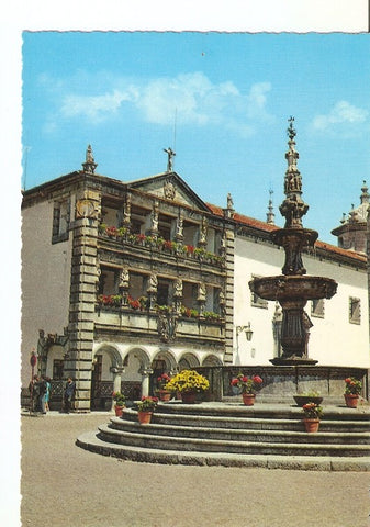 Postal 020571 : Republic Place, Fountain and Hospital. Viana do Castelo - Portugal