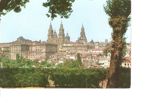 Postal 020657 : Vista panoramica Santiago de Compostela