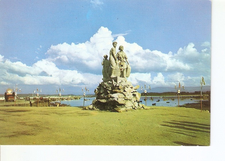 Postal 020675 : Monumento al Mariscador. El grove