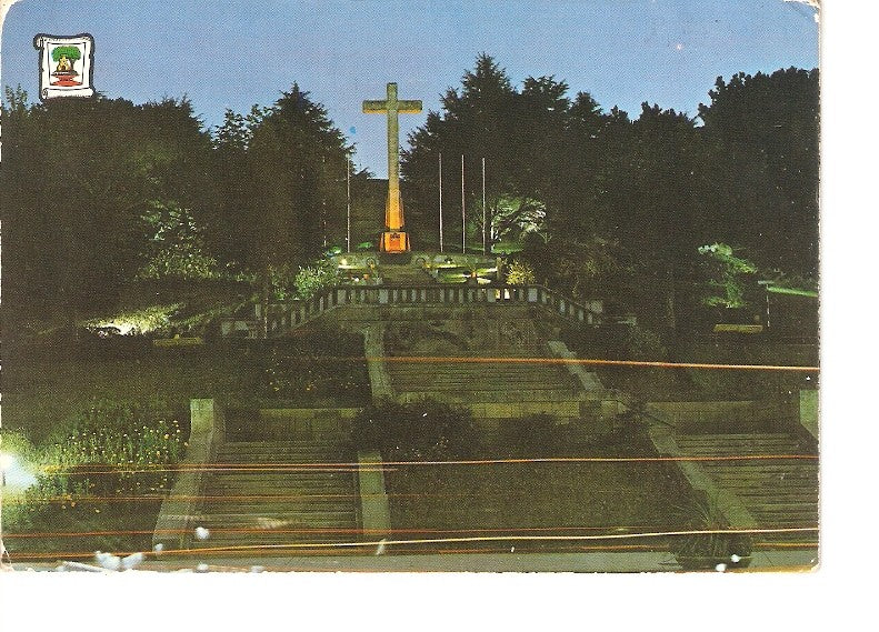 Postal 020693 : Monumento a los Caidos. Vista nocturna - Vigo