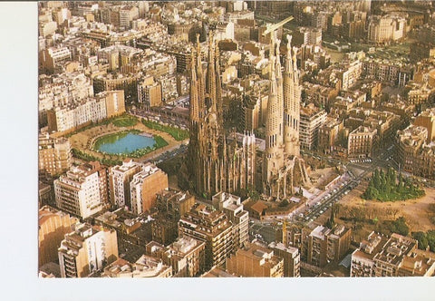 Postal 020711 : Templo Sagrada Familia - Barcelona