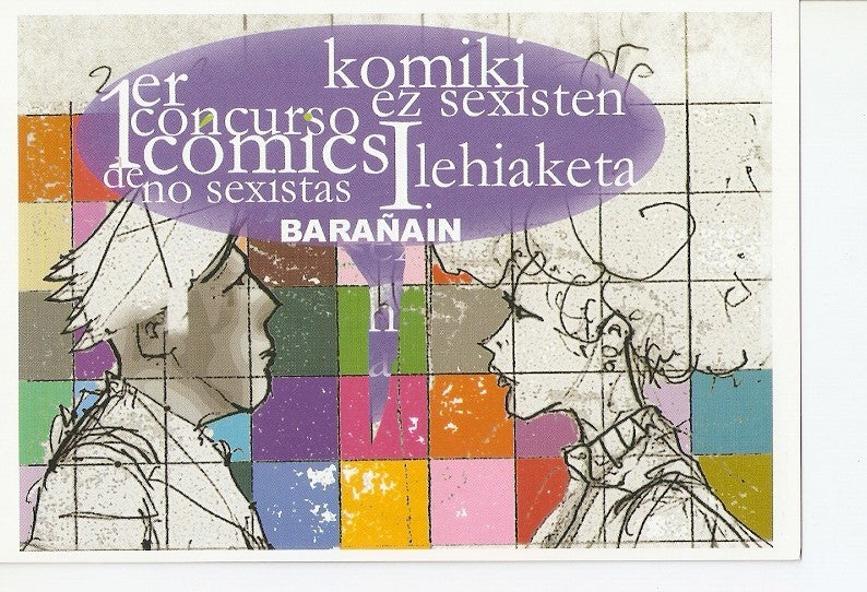 Postal 020722 : 1er Concurso de Comics no sexistas