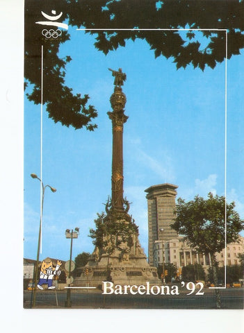 Postal 020736 : Colon. Aquell home. Coleccion Olimpica Barcelona 95