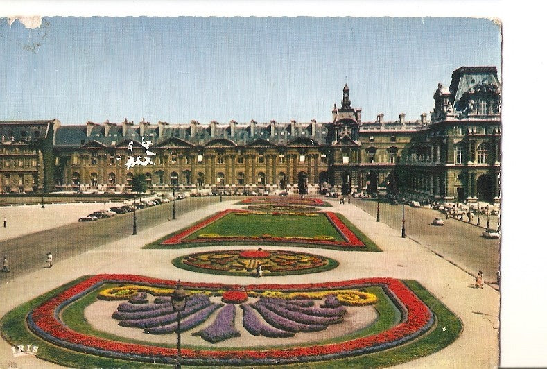 Postal 020750 : Le Louvre et les Jardins - Paris