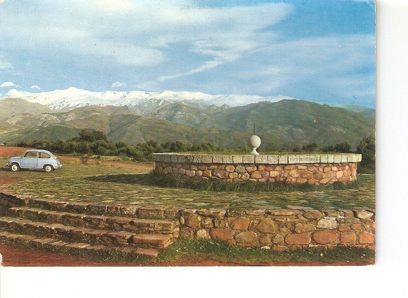 Postal 020752 : Parque de invierno y Sierra Nevada - Granada