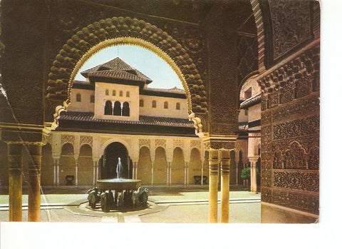 Postal 020767 : Patio de los Leones. Alhambra - Granada