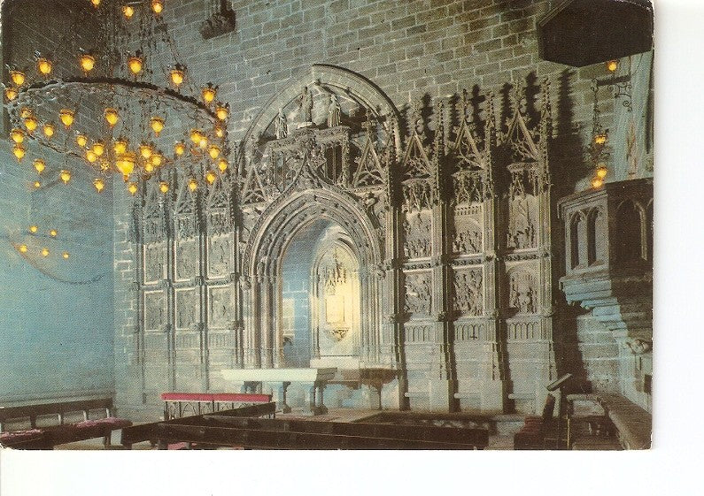 Postal 020797 : Capilla del Santo Caliz