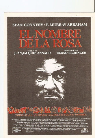 Postal 020813 : El nombre de la Rosa