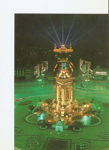 Postal 020819 : Plaza España en Barcelona
