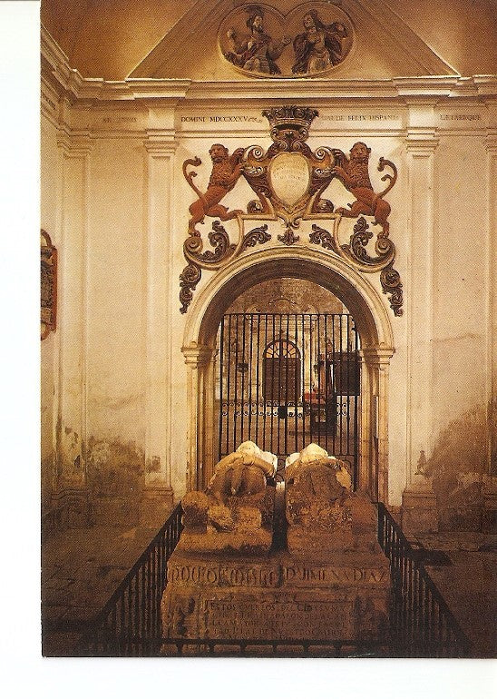 Postal 020853 : Sepulcro del Cid - Burgos
