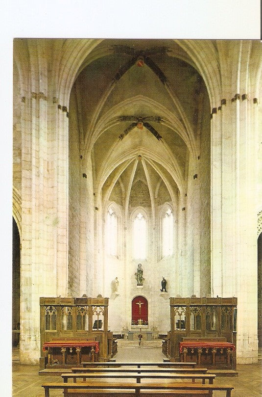 Postal 020854 : Altar Mayor, Monasterio de San Pedro Cardeña - Burgos