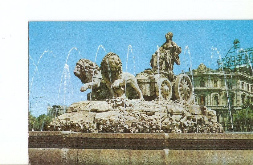 Postal 020870 : Fuente de la Cibeles - Madrid