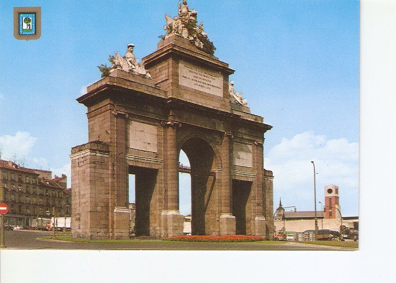 Postal 020871 : Puerta de Toledo - Madrid 