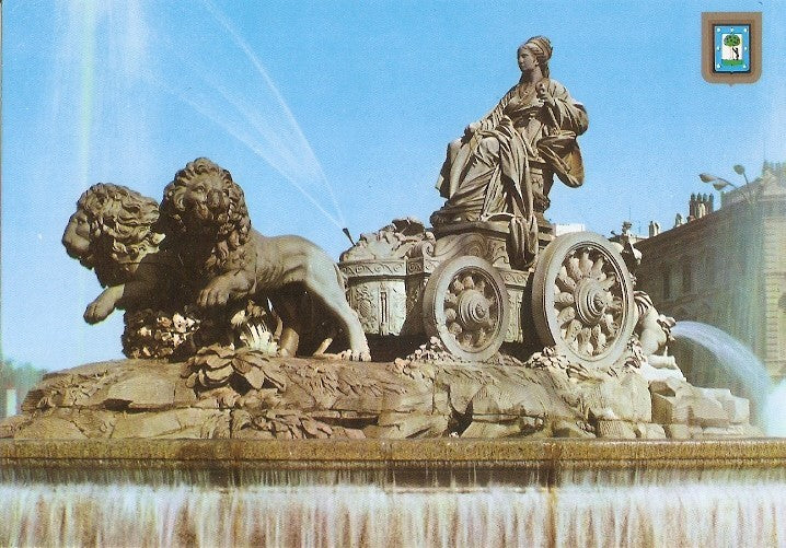 Postal 020872 : La Cibeles Madrid