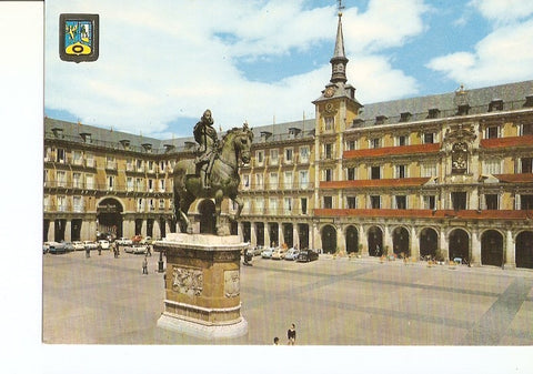 Postal 020875 : Plaza Mayor - Madrid