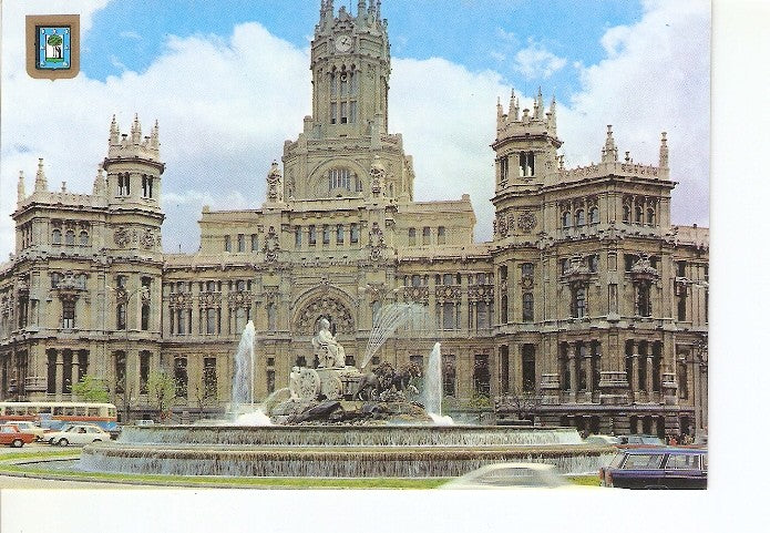 Postal 020877 : La Cibekes y Palacio Telecomunicaciones - Madrid