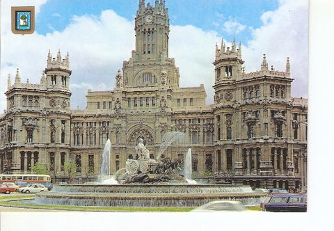 Postal 020877 : La Cibekes y Palacio Telecomunicaciones - Madrid