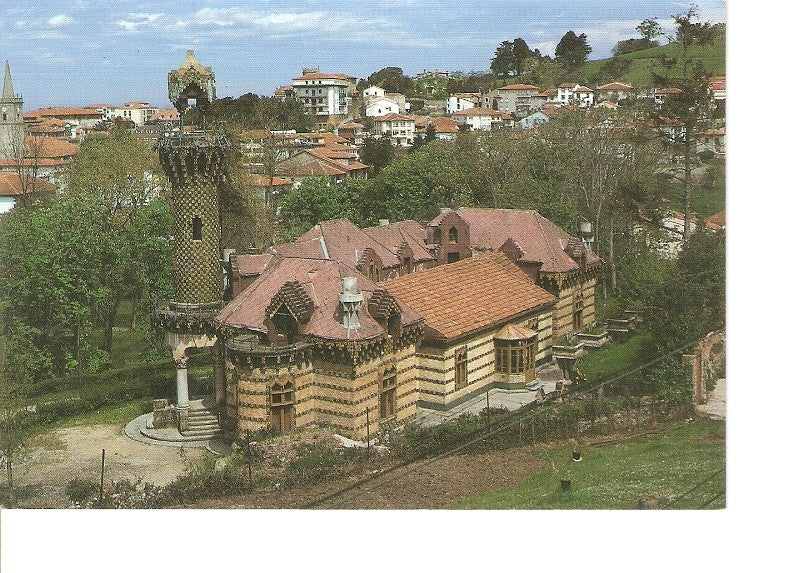 Postal 020895 : Villa el Capricho, en Comillas