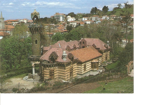 Postal 020895 : Villa el Capricho, en Comillas