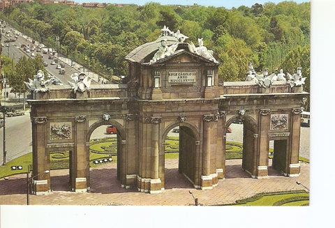 Postal 020907 : Puerta de Alcala - Madrid