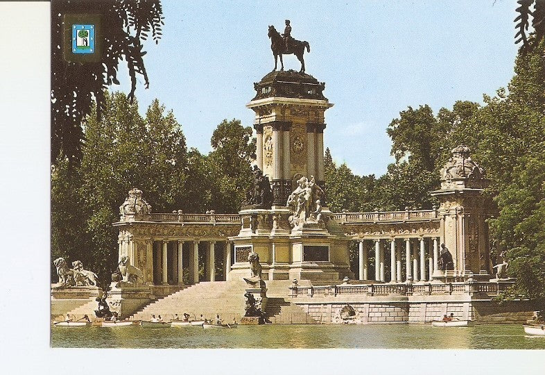 Postal 020908 : Parque del Retiro - Madrid