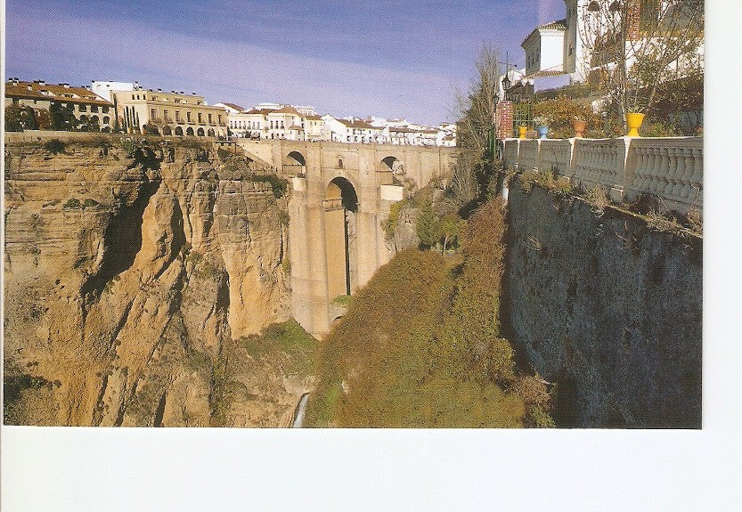 Postal 020930 : Puente nuevo y parador - Ronda