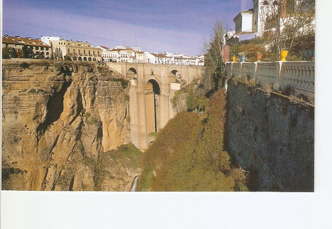 Postal 020930 : Puente nuevo y parador - Ronda