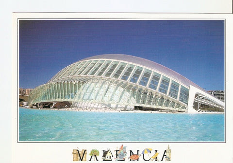 Postal 020938 : Ciutat de les Arts i les Ciencies - Valencia