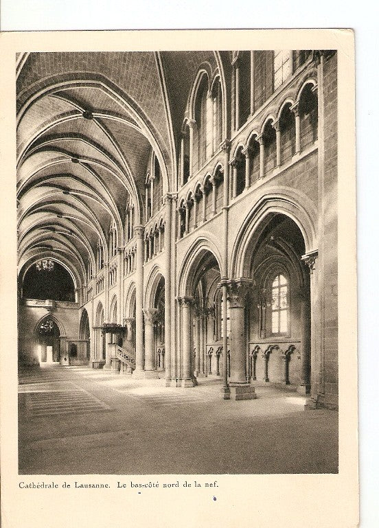 Postal 020953 : Cathedrale de Lausanne