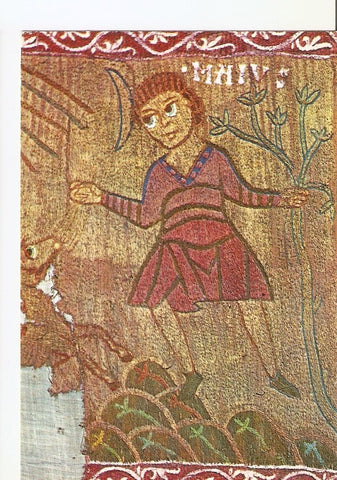 Postal 020964 : Tapiz Representacion del mes de Mayo - Gerona