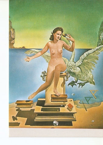 Postal 020987 : Leda atomica, Salvador Dali